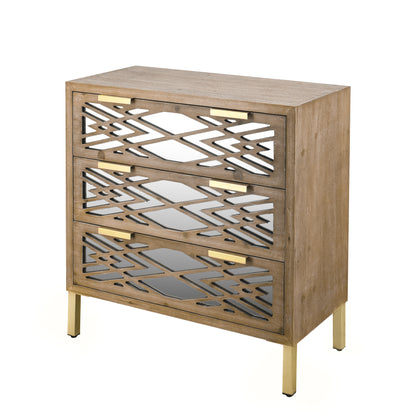 Vintage Reflections Wooden Storage Cabinet