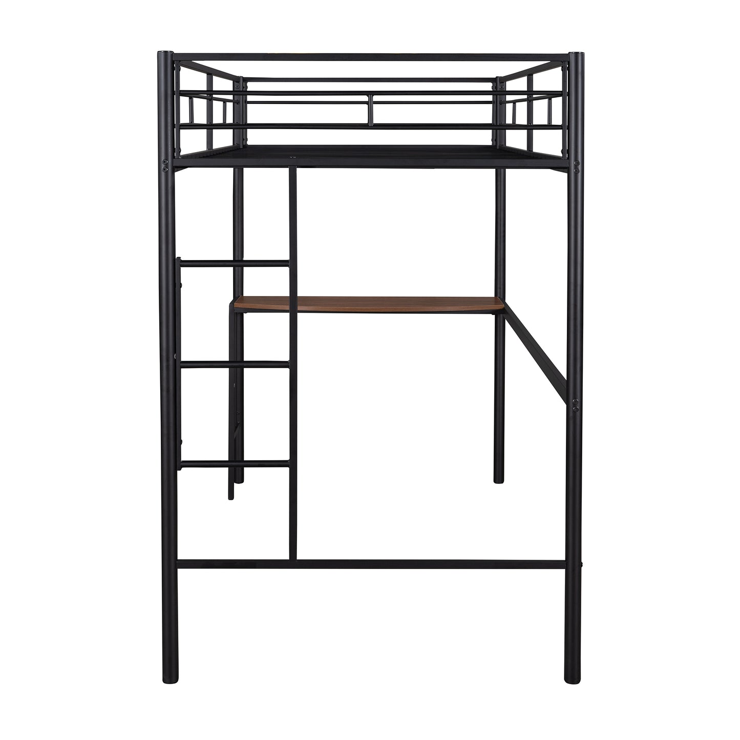 ElevateMax Twin Loft Bed with Integrated Desk