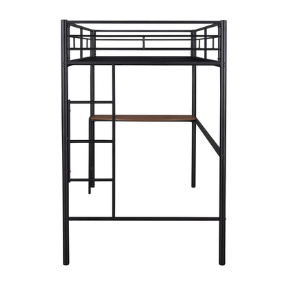 ElevateMax Twin Loft Bed with Integrated Desk