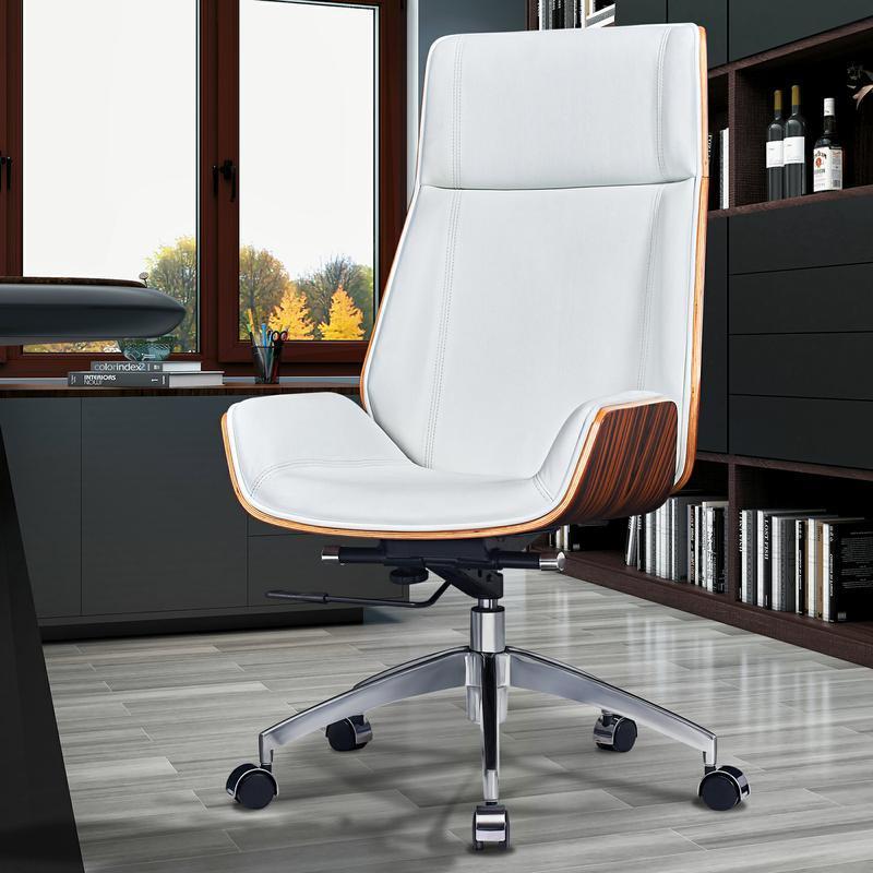 Peacey Office Chair - White