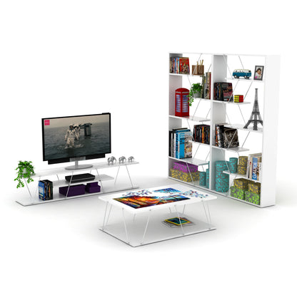 Urban Edge Bookcase - White