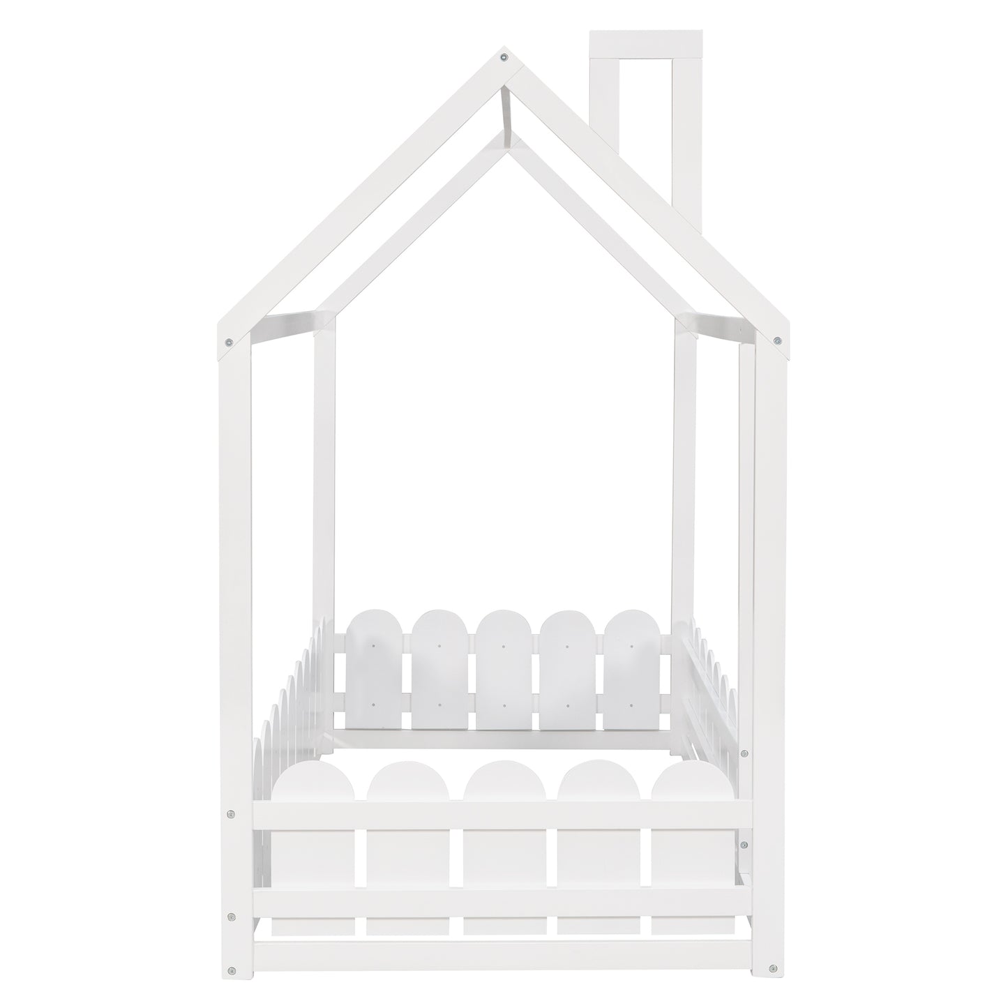 Dreamland Haven Twin Size Wood Bed House