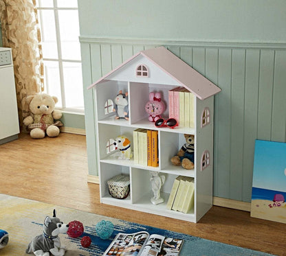 Dollhouse Bookcase - Pink