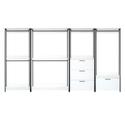 EleganceWood Walk-In Closet Organizer