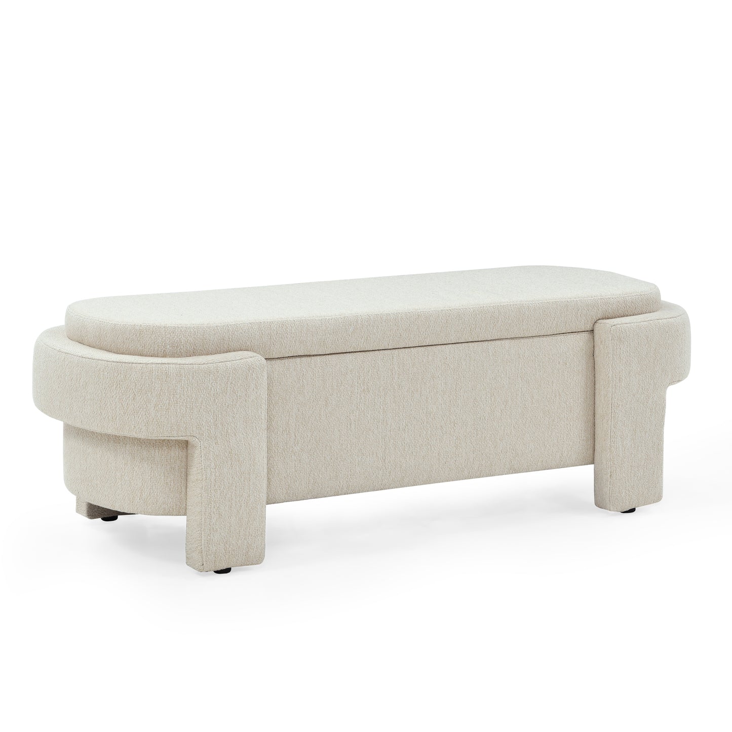 Elegant Haven Linen Storage Bench