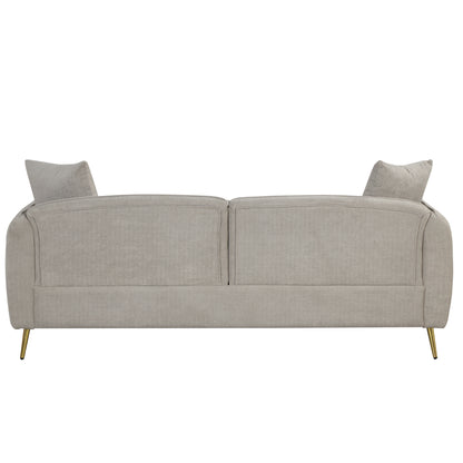 Elegant Comfort Velvet Sofa Set