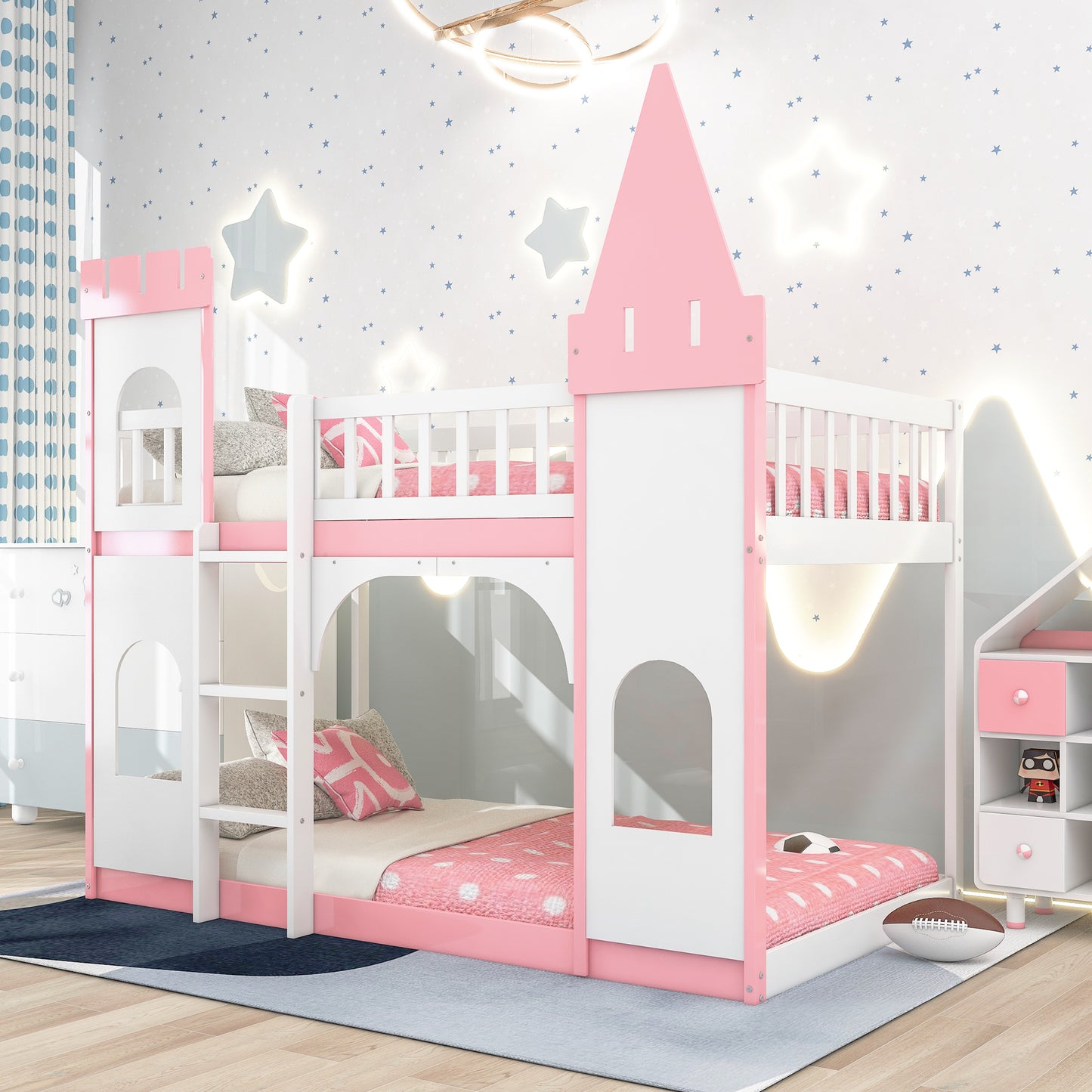 Princess Dream Castle Bunk Bed