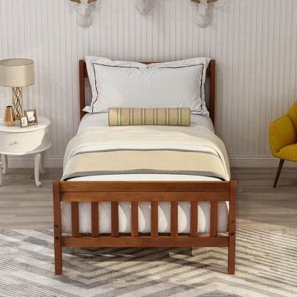 EcoDream Twin Wood Platform Bed