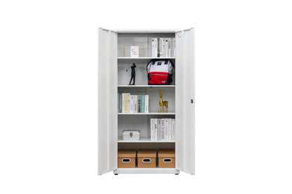 Space Max Storage Cabinet - White