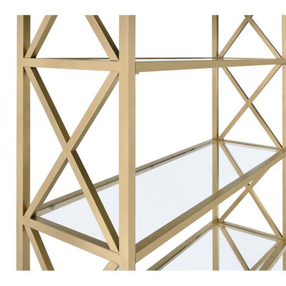 Mira Glass Bookshelf