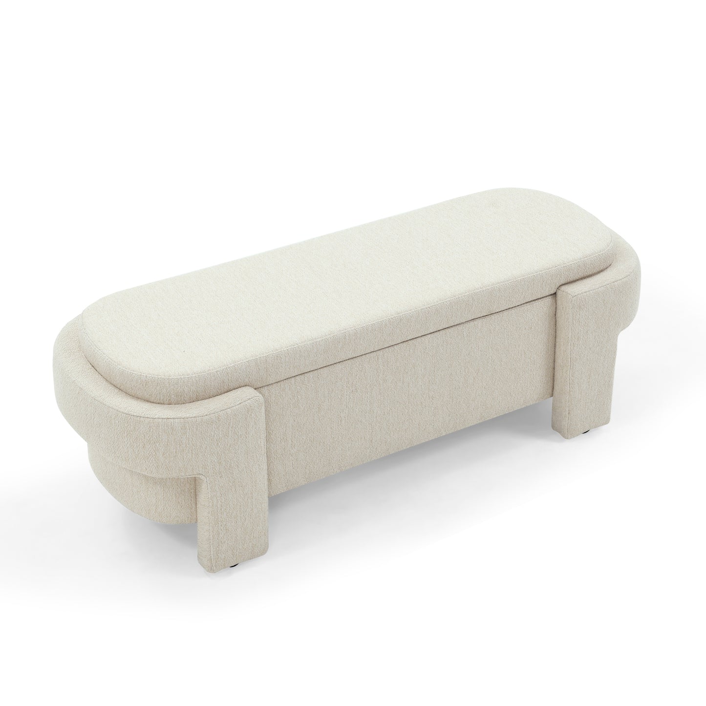 Elegant Haven Linen Storage Bench