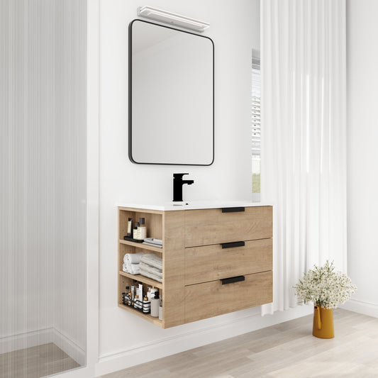 Limo 30 Inch Bathroom Vanity With Top