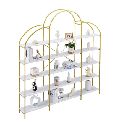 Golden Round 5-Tier Office Bookcase