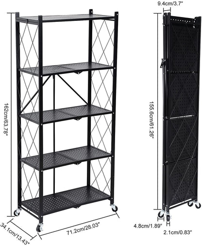 Smart Rack 5-Tier Mobile Storage System