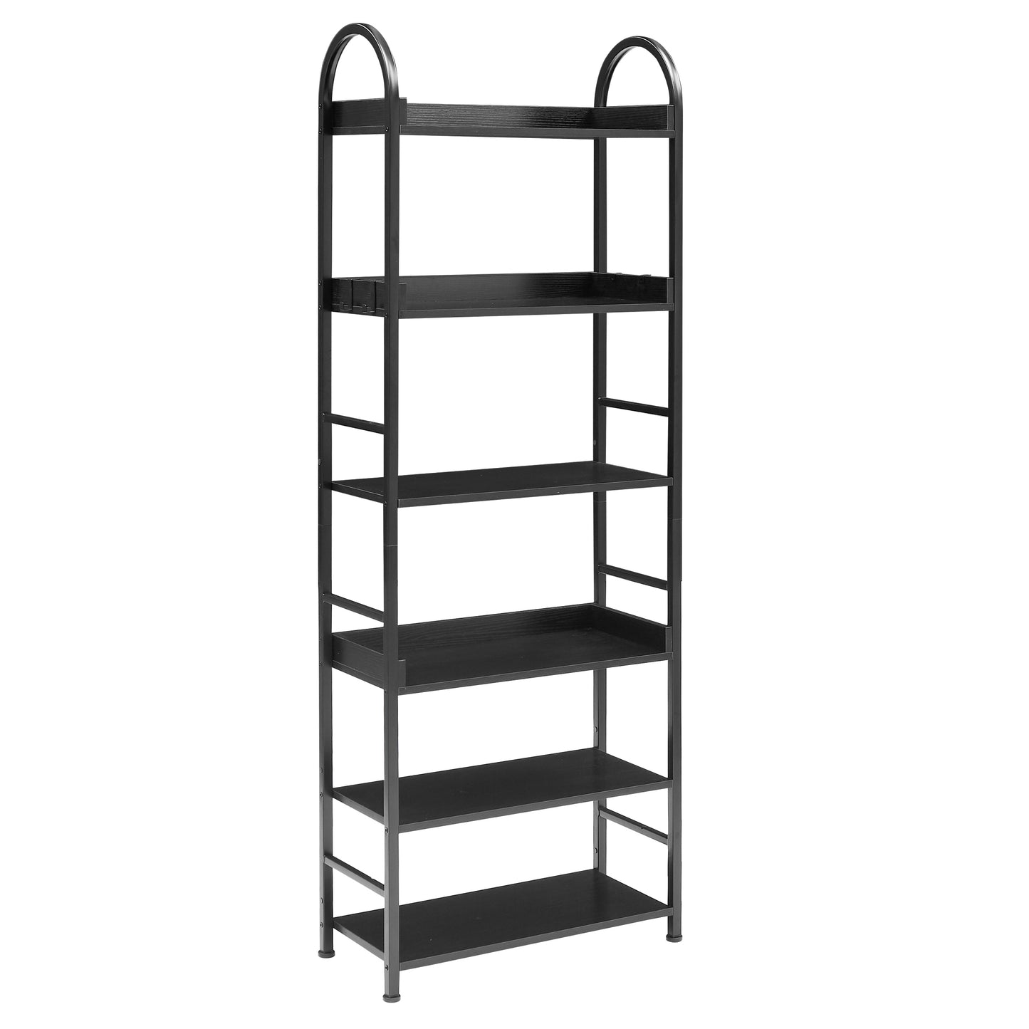 Tall Tower Bookcase - Black