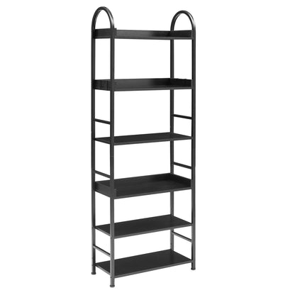 Tall Tower Bookcase - Black