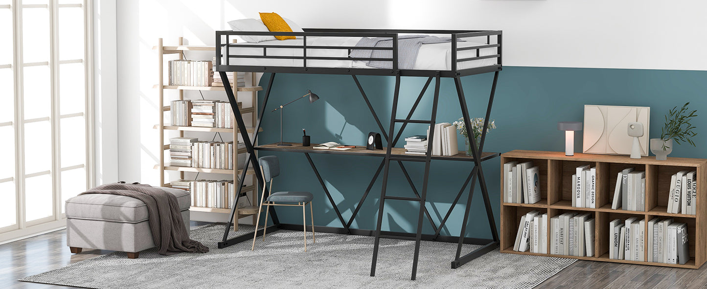 Sleek X Loft Bed