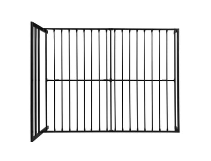 Zaker Queen Size Platform Metal Bed Frame - Black