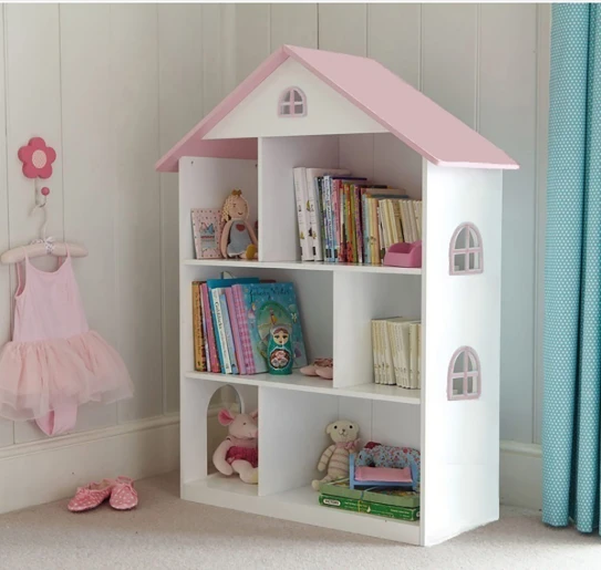 Dollhouse Bookcase - Pink