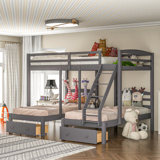 Bunk Bed with Storage