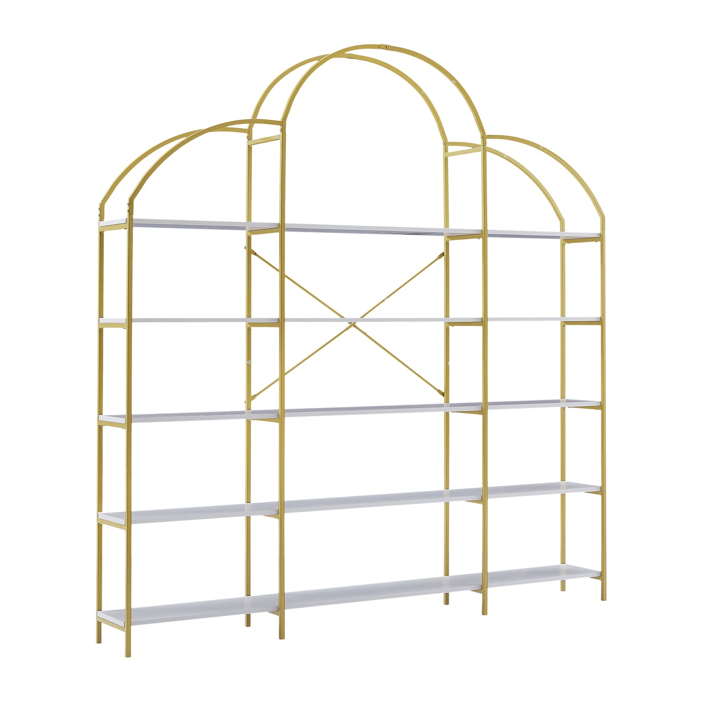 Golden Round 5-Tier Office Bookcase