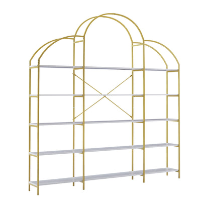 Golden Round 5-Tier Office Bookcase