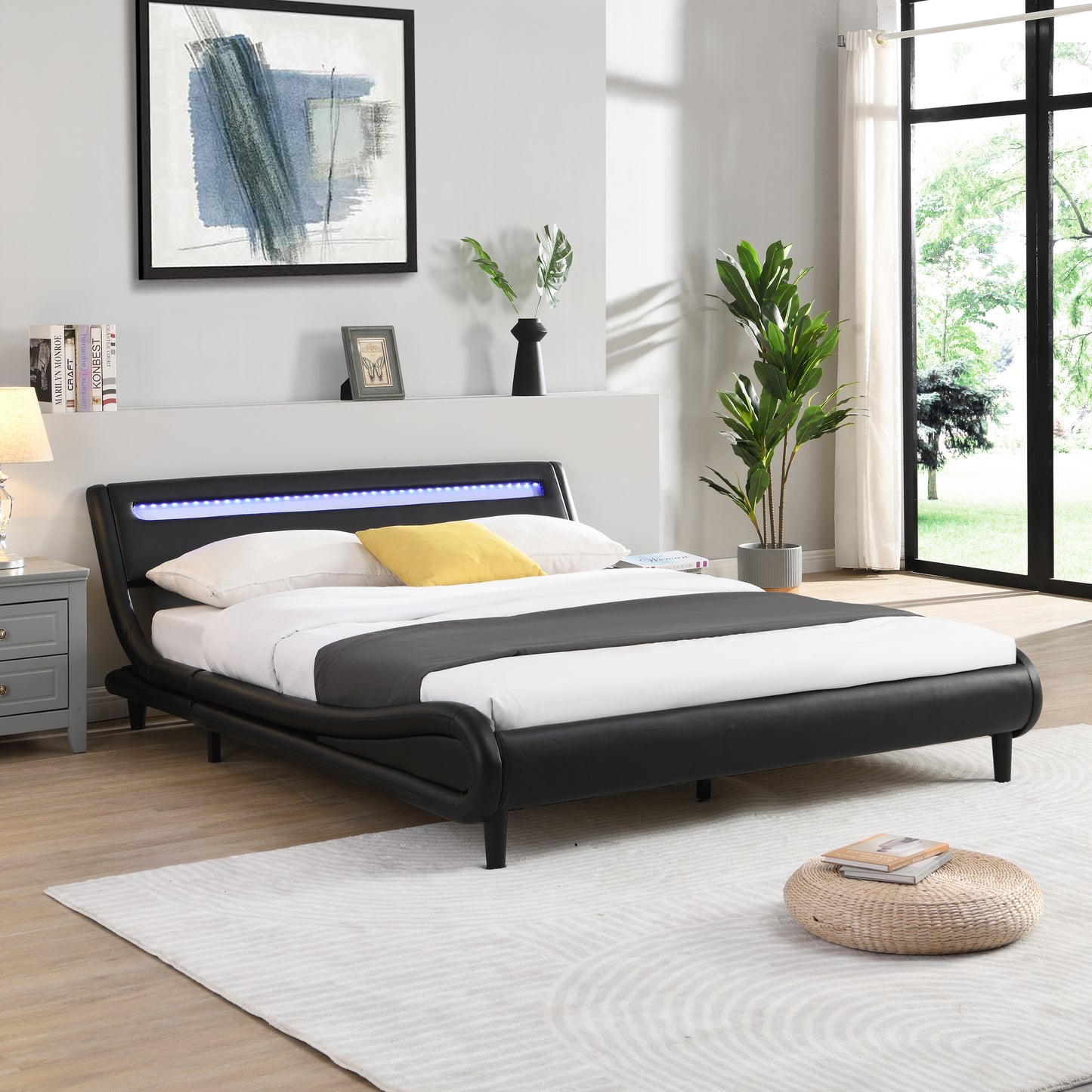 WaveGlow Queen Bed Frame