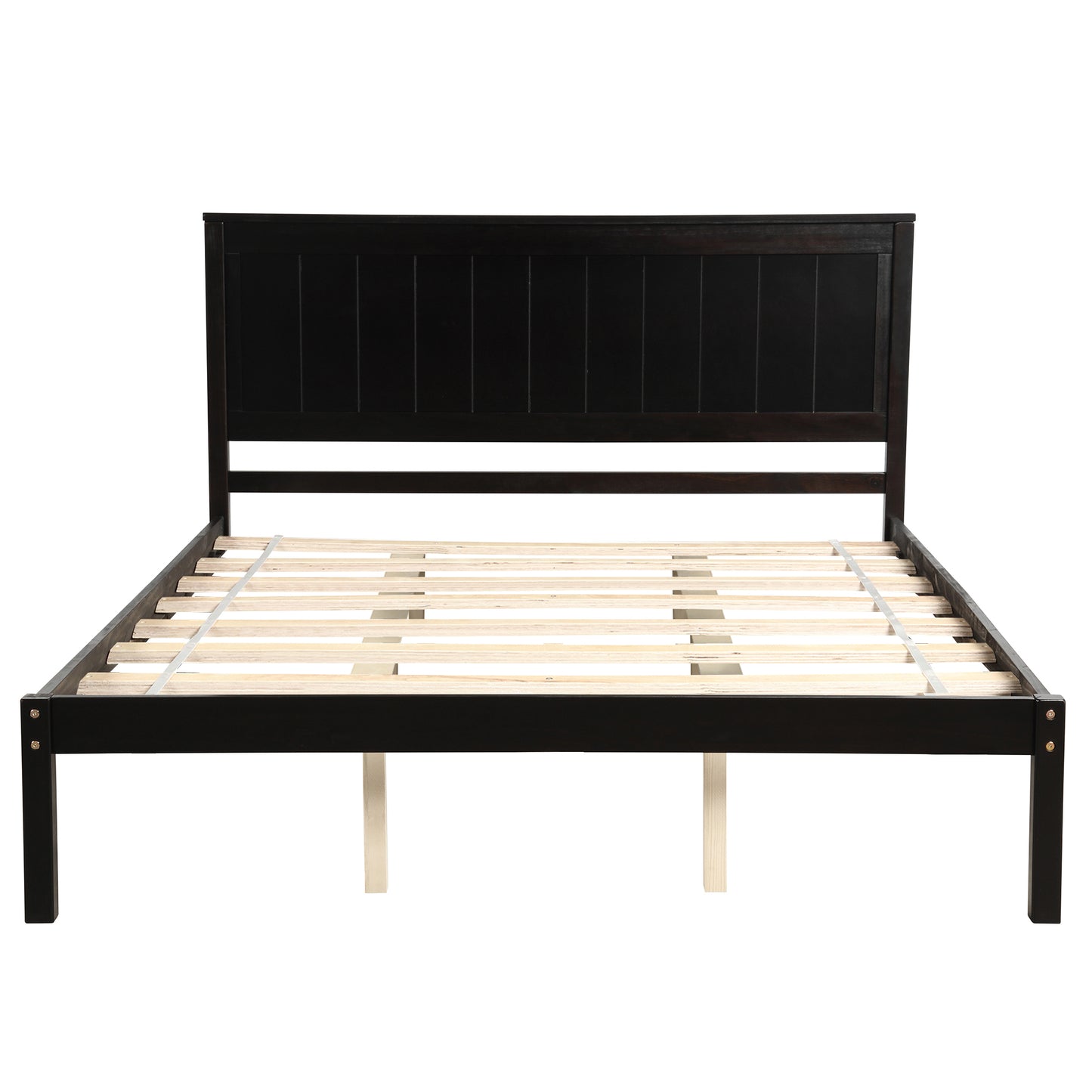 Rhoda Queen Size Platform Bed Frame - Espresso