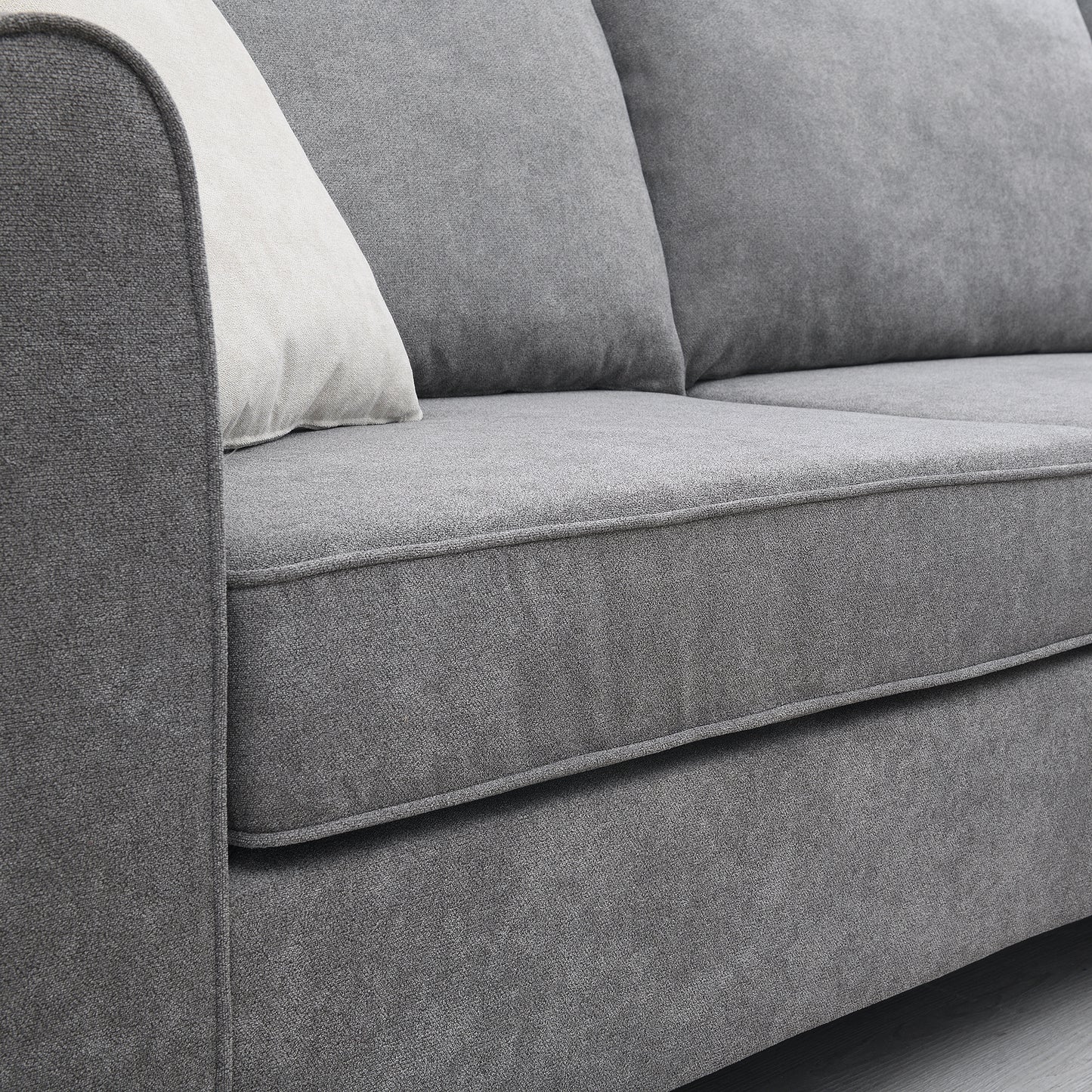 Luxury Comfort Living: Modern L-Shaped Sectional Sofa