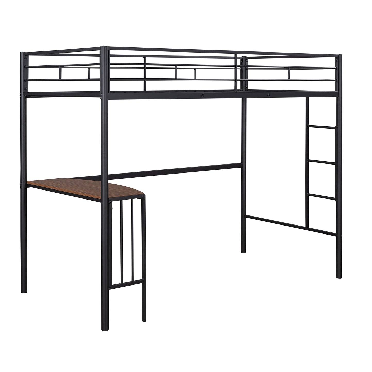 ElevateMax Twin Loft Bed with Integrated Desk