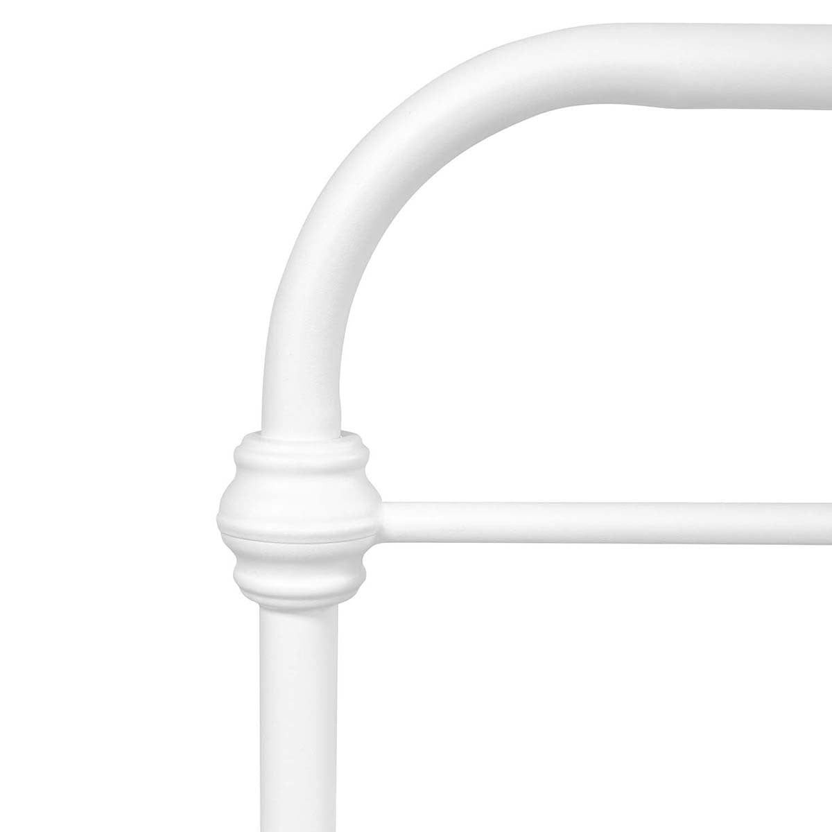 ElegantDream Full Size Metal Bed Frame -White