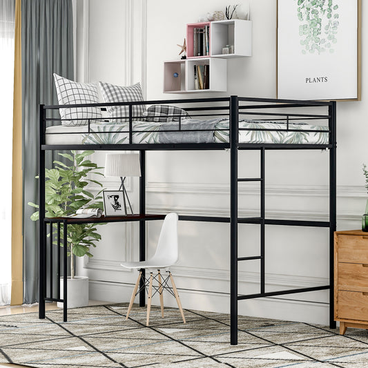 ElevateMax Twin Loft Bed with Integrated Desk
