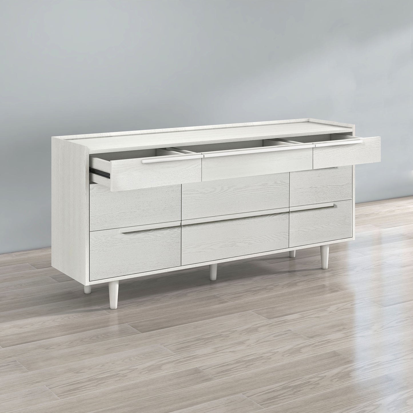 Elegance Wood 9-Drawer Dresser