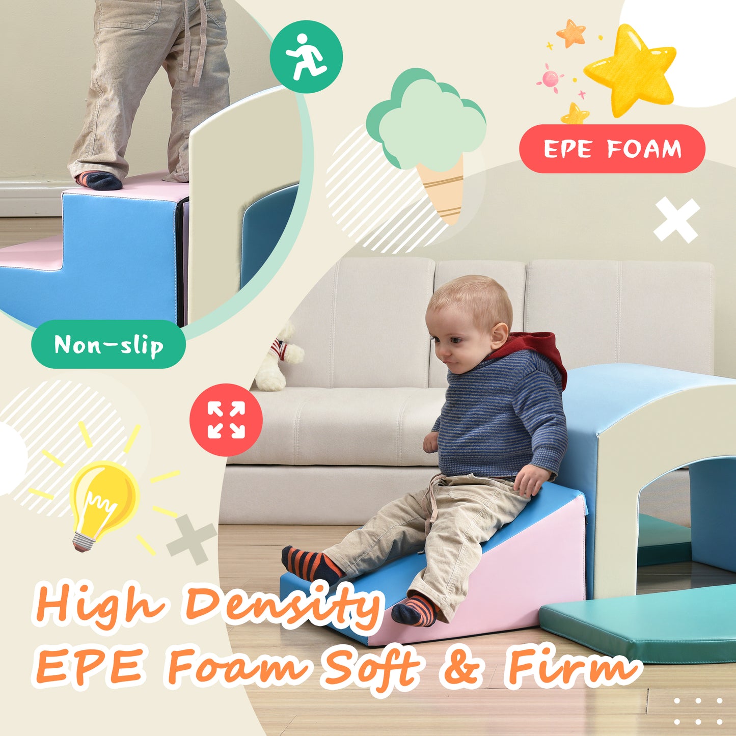 Soft Foam Playset for Toddlers