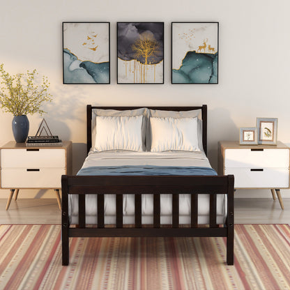 EcoDream Twin Wood Platform Bed