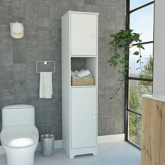 Iris Linen Cabinet  - White