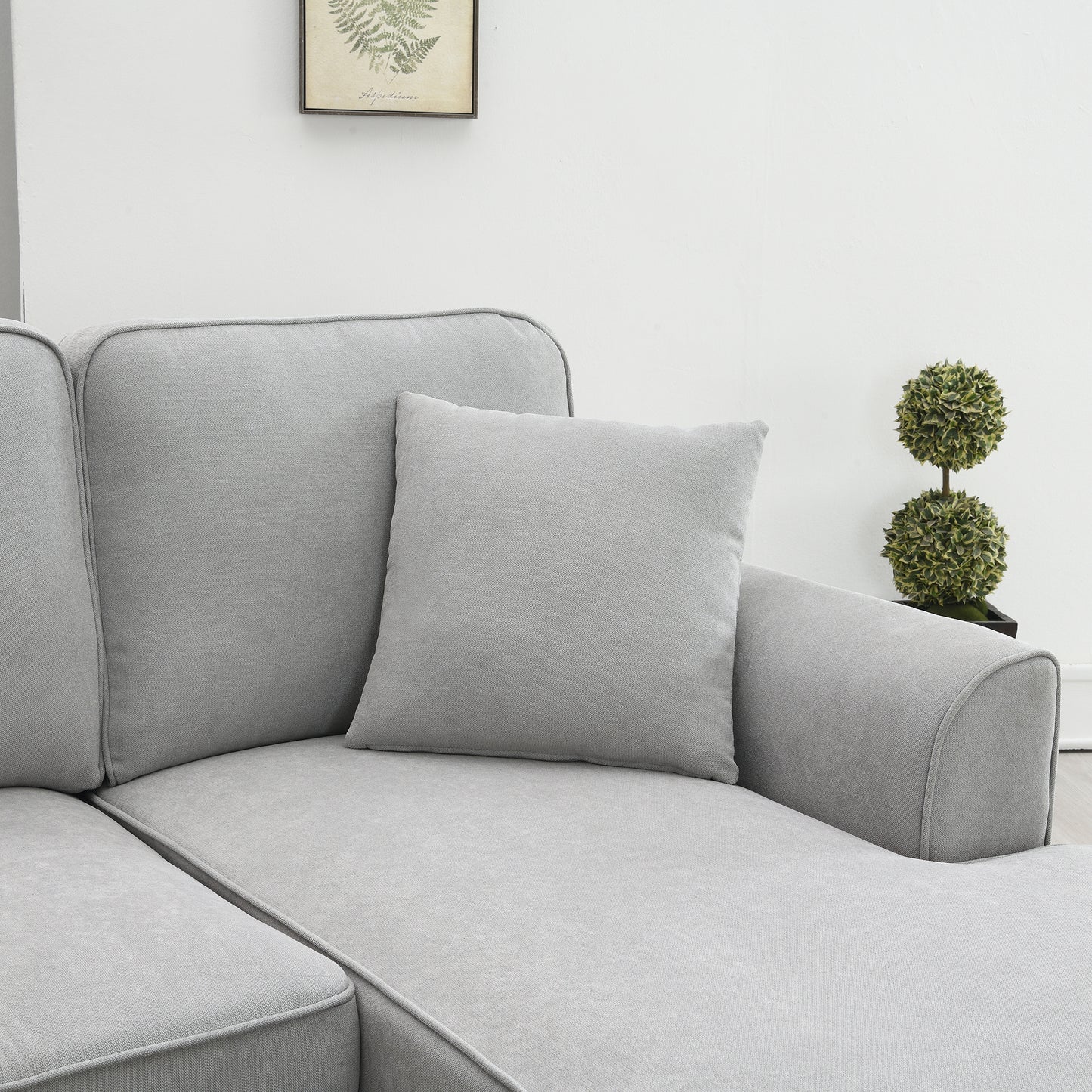 Elegant Comfort U-Shape Sectional Sofa Set