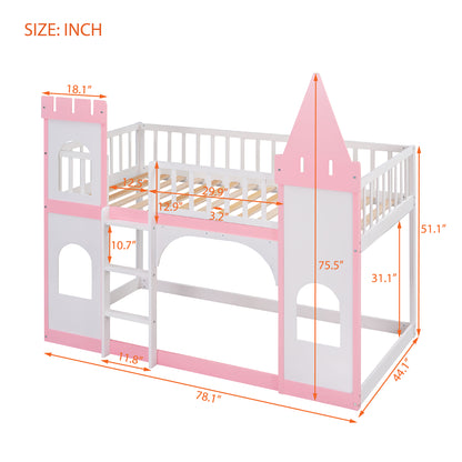 Princess Dream Castle Bunk Bed