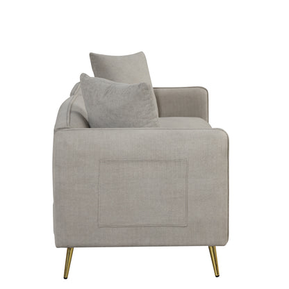 Elegant Comfort Velvet Sofa Set