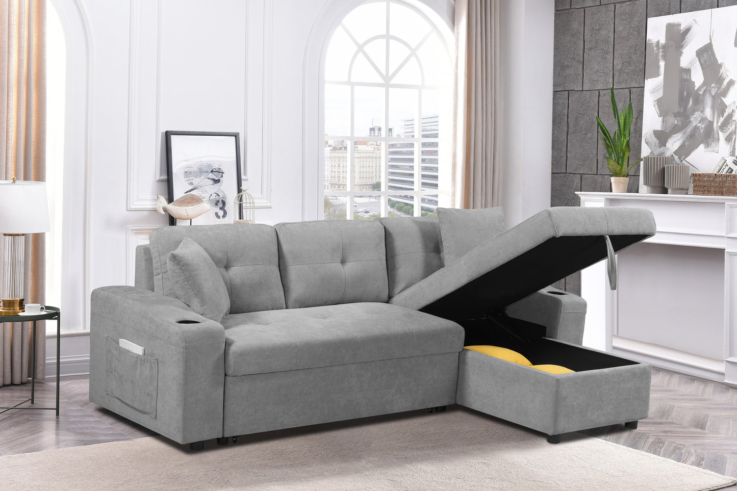ElevateLiving Convertible Corner Sofa: The Ultimate Space-Saving Solution