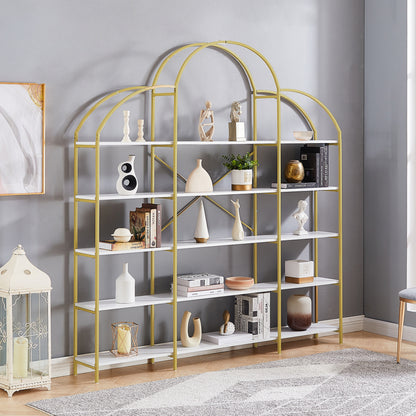 Golden Round 5-Tier Office Bookcase