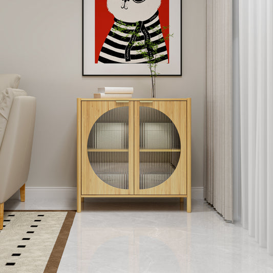 Natural Bamboo Cabinet