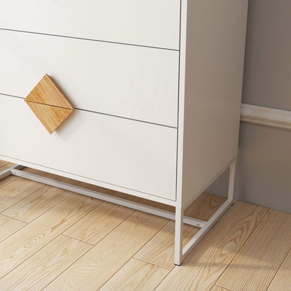 Elegant Oakwood Square Dresser