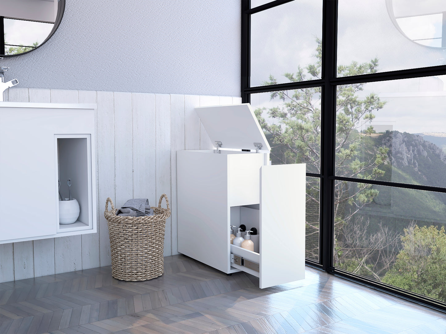 Bliss Bathroom Cabinet - White