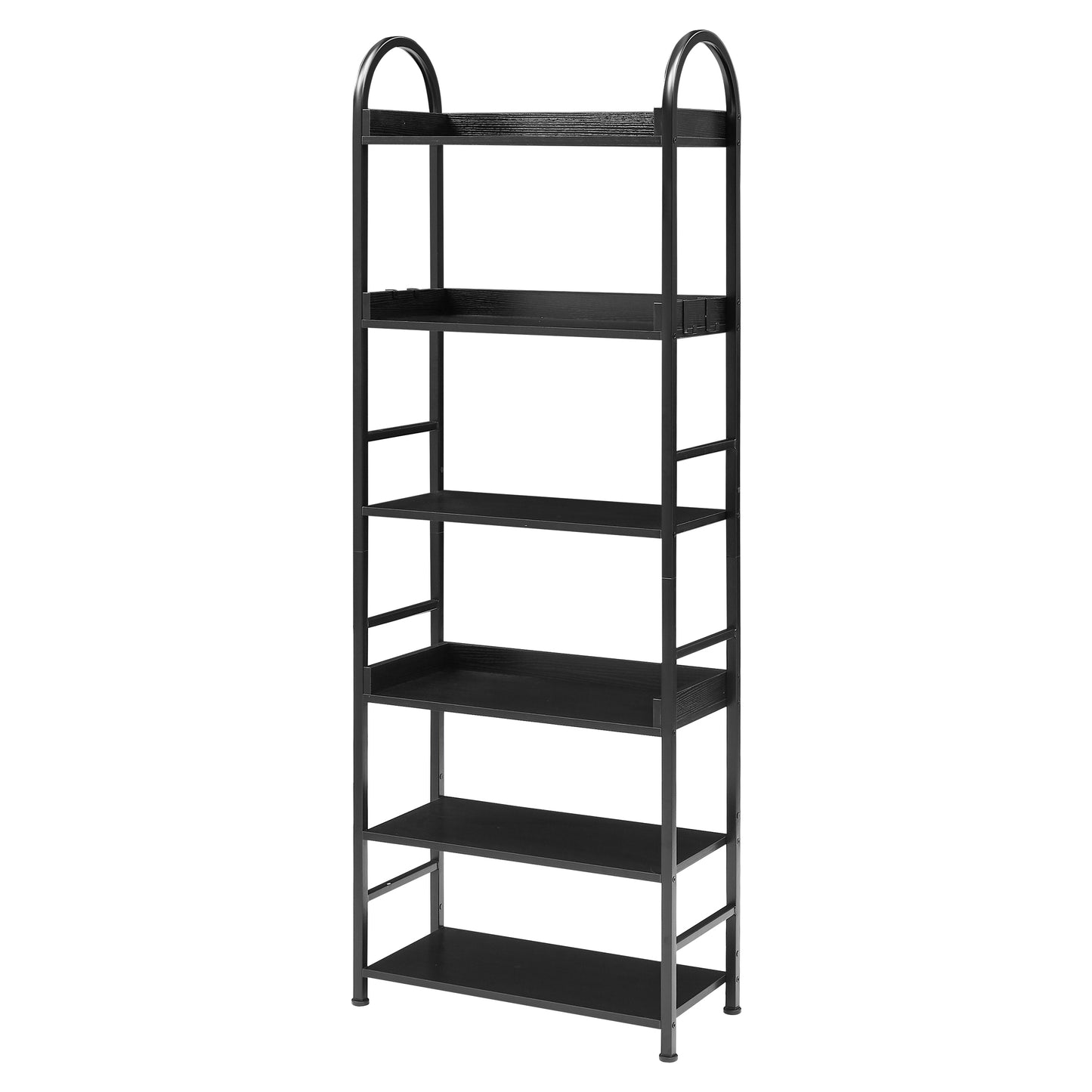 Tall Tower Bookcase - Black