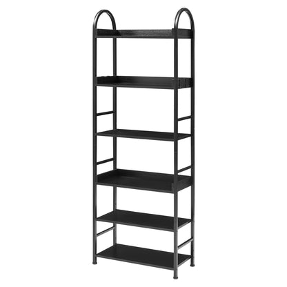 Tall Tower Bookcase - Black