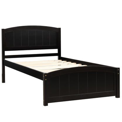 ElegantDream Wood Platform Bed
