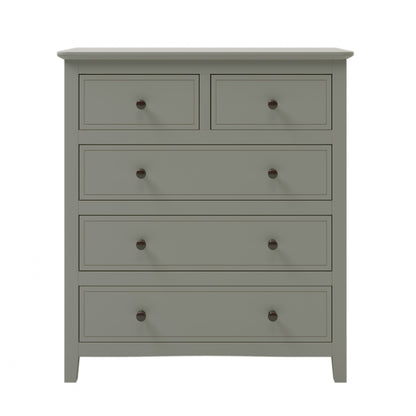 Elegant Graywood 5-Drawer Chest
