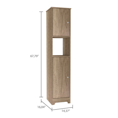 Iris Linen Cabinet  - Light Oak