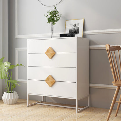 Elegant Oakwood Square Dresser